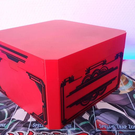 deckbox multirangement art yu-gi-oh magic the gathering games deco 3D print model - Mito3D