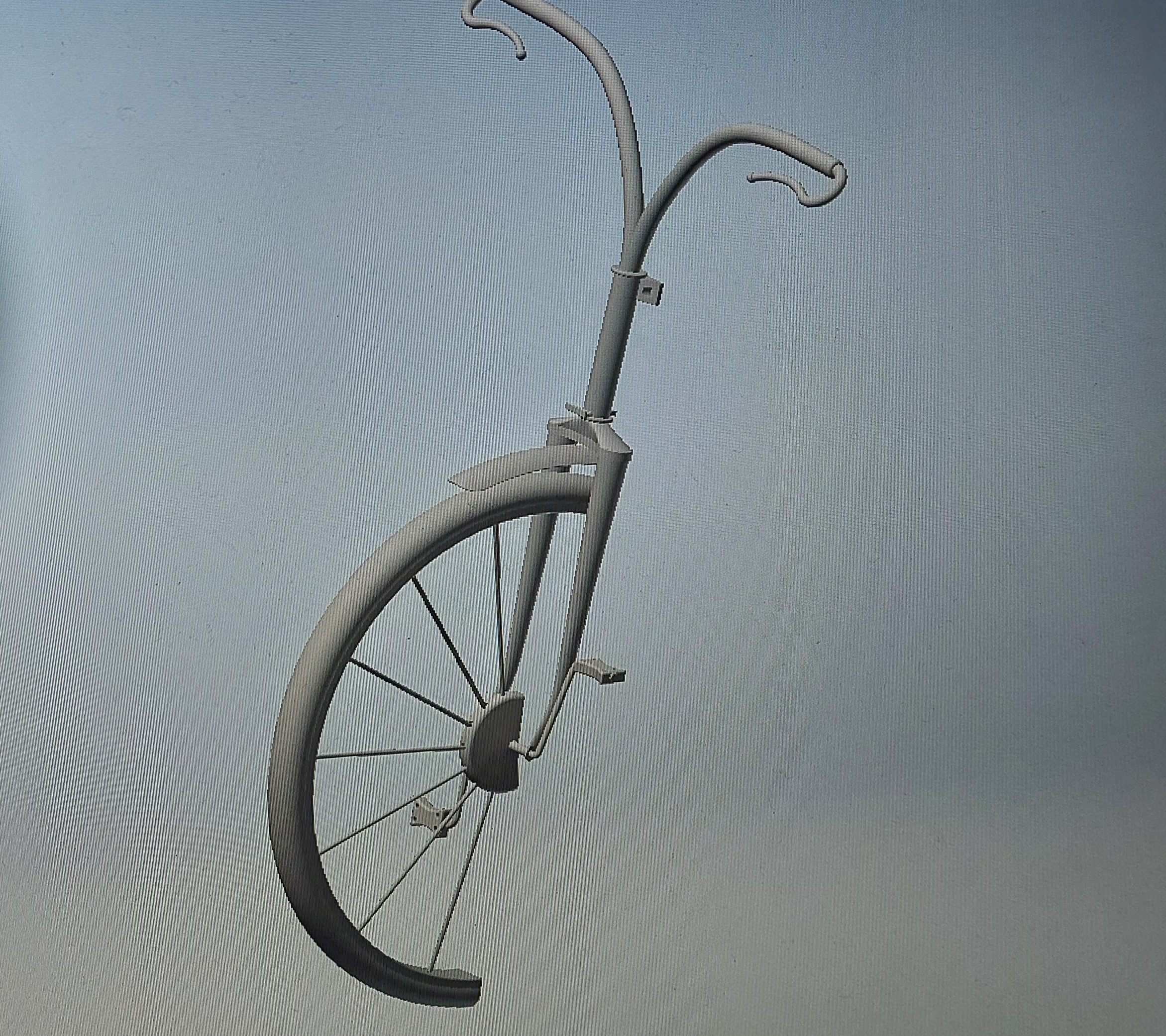 déco bicyclette décoration mur 3D print model - Mito3D
