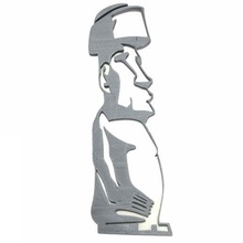 deco moai arte parede Páscoa 3d print model - Mito3D