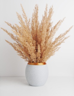 deco vase flower arrangement decoration flowerarrangement flowers ei ovate ikebana 3d print model - Mito3D
