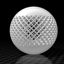 decor sphere art 3d print model - Mito3D
