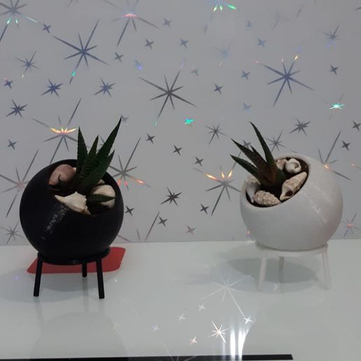 decor vase decorat flower pot 3D print model - Mito3D