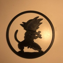 decorazione Goku bambino 3d print model - Mito3D