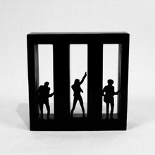 decoration paramore art music group song dance pop rock 3d print model - Mito3D