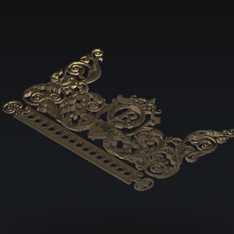 decoration renaissance art 3D print model - Mito3D