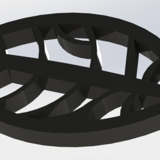 Dekoration Blätter home 3D print model - Mito3D