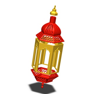 dekorativ Kerzenhalter Zuhause Haus Design Kunst Mauer ewig minimalistisch Kerze Halter Unterstützung geometrisch islamisch Ramadan 3d print model - Mito3D