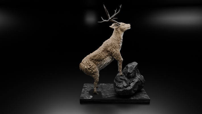 dekoratif tasarım hayvan 3d print model - Mito3D