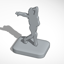 decorativo figura cadera hop woman Arte Moda baile salón juegos decoración trofeo salto 3d print model - Mito3D