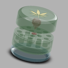 decorativo articulación soporte ascensor bandeja envase marijuana píldora maceta reserva hierba casa 3d print model - Mito3D