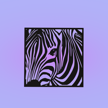 decorativo murale panno zebra 3d print model - Mito3D