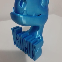decorativo placa mateo favorito animal 3d print model - Mito3D