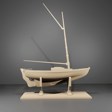 decorativos velero casa barco mar océano el casco la navegación de decoración geolette brittany 3d print model - Mito3D