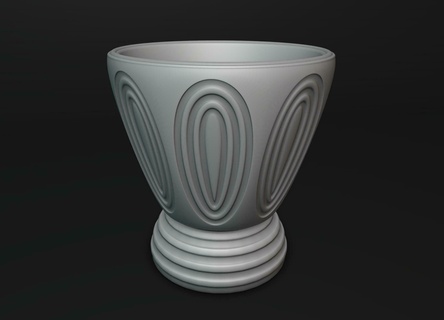 decorative vase  3d print model - Mito3D