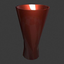 decorativo vaso casa dei vasi fiori salone decorazione 3d print model - Mito3D