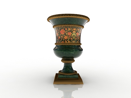 decorative vase 3d model vases pot plant pots decoration 3dvase 3dpots floer potsvase design 3d print model - Mito3D