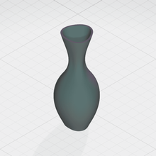 decorativo vaso impostato fpn10 keramik ceramica 3d modellazione fitnessmodel elegante Stampa incisione stampa stampe disegno grafico modello artprint 3d print model - Mito3D