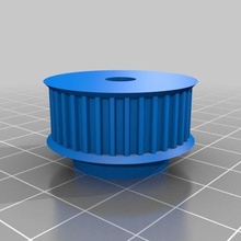 deep 36 tooth t25 pulley customized 3d_printer_parts 3d print model - Mito3D