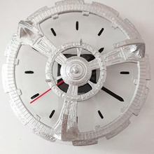 deep space 9 horloge de découpe laser gadget mur terrok ni star trek nine 3d print model - Mito3D