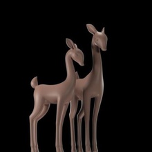 los ciervos arte 3d print model - Mito3D