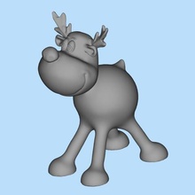 los ciervos juego juguete de accesorios 3d print model - Mito3D