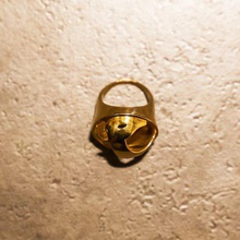 le cerf bijoux ornement de l'anneau l'histoire 3d print model - Mito3D