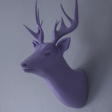 le cerf la maison décor mont de rennes stl mur 3d print model - Mito3D