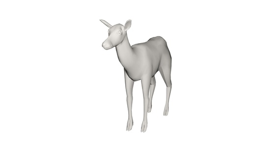 ciervo juego animal mamífero salvaje fauna silvestre naturaleza zoo pelaje bosque impresión juguete cuerno imprimible africano selva animales safari 3d print model - Mito3D