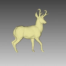 los ciervos art 3d print model - Mito3D