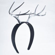 deer antlers costume headwear cosplay futuristic fashion antler headware headband animal 3d print model - Mito3D