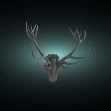 deer antlers ver 1 3d print model - Mito3D