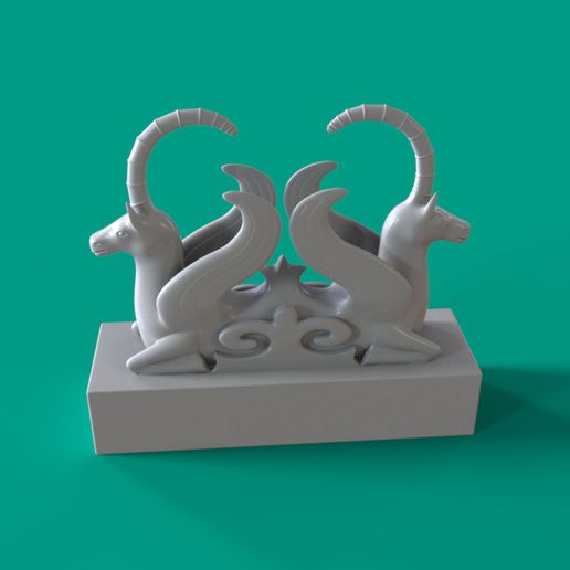 deer decor 3D print model - Mito3D