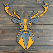 cerf - biche de la mode le cerff bambi table art décoration 3d print model - Mito3D