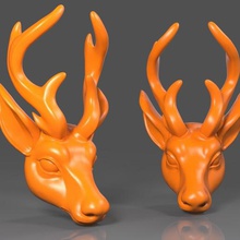 deer head02 art art gam toy animal monster fantasy