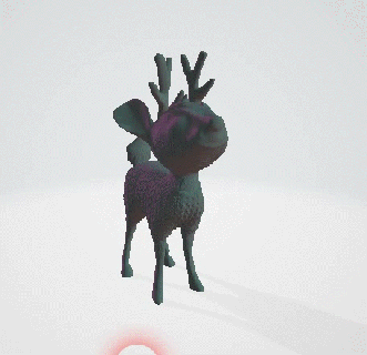geyik örme Kazak Sanat örgü örmek tığ işi hayvan Noel 3d print model - Mito3D