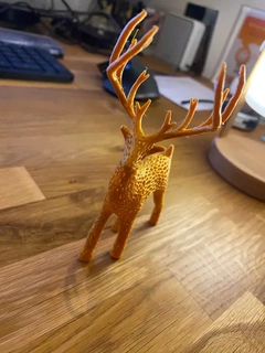 deer max ornament christmas xmas 3d print model - Mito3D