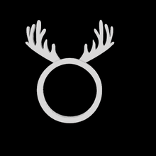 deer ring jewelry jewel reindeer toy toys childreen elk stl horns antlers hand 3d print model - Mito3D