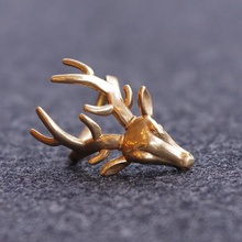 deer ring jewelry accessories design jewelries reindeer wildlife 3d print model - Mito3D