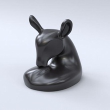 geyik heykel 3d print model - Mito3D