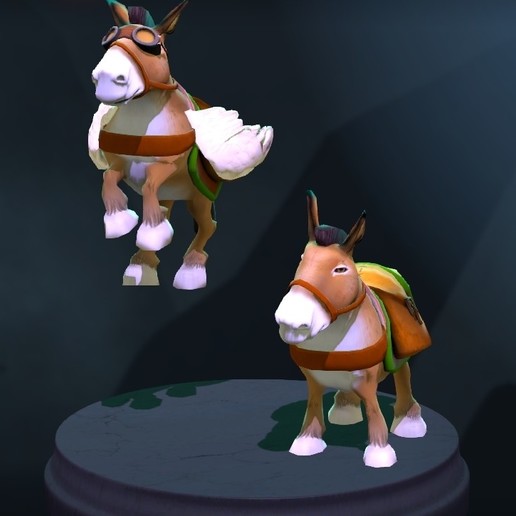 padrão dota mensageiro alado 2 jogo dota2 de courier o personagem brinquedo 3D print model - Mito3D