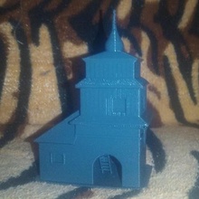 defensive bell tower beginning 17th century architecture 3d print model - Mito3D
