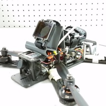 20 degré gopro montage strapable outil de drone 3d print model - Mito3D