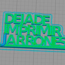 deja imprimir jarrones - bricogeek a arte 3d print model - Mito3D