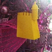 garita del castillo san felipe morro ornamento de navidad la arquitectura las estructuras los edificios 3d print model - Mito3D