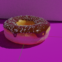 delicious donut customizable sprinkles blender guru youtube custom 3d print model - Mito3D