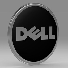 dell logosu çeşitli logo 3d marka tasarım elektronik amblemi ekipman logoları model diğer pc telefon dükkanı akıllı mağaza sembol tablet teknoloji tv video 3d print model - Mito3D