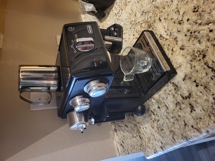 delonghi espresso machine attachment organizer coffee kitchen cappuccino 3d print model - Mito3D