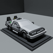 geri gelecek delorean gadget zaman makinesi araba 3d print model - Mito3D