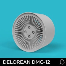 delorean dmc 12 ruedas neumático 1 64 calientes coche vehiculo accesorios Deloren caliente rueda vehículo imprimible 3d impresión Sla dlp fdm 3d print model - Mito3D
