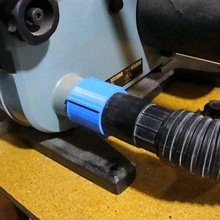 delta bandsaw ridgid shop vac - adapter tool 3d printing 3d print model - Mito3D